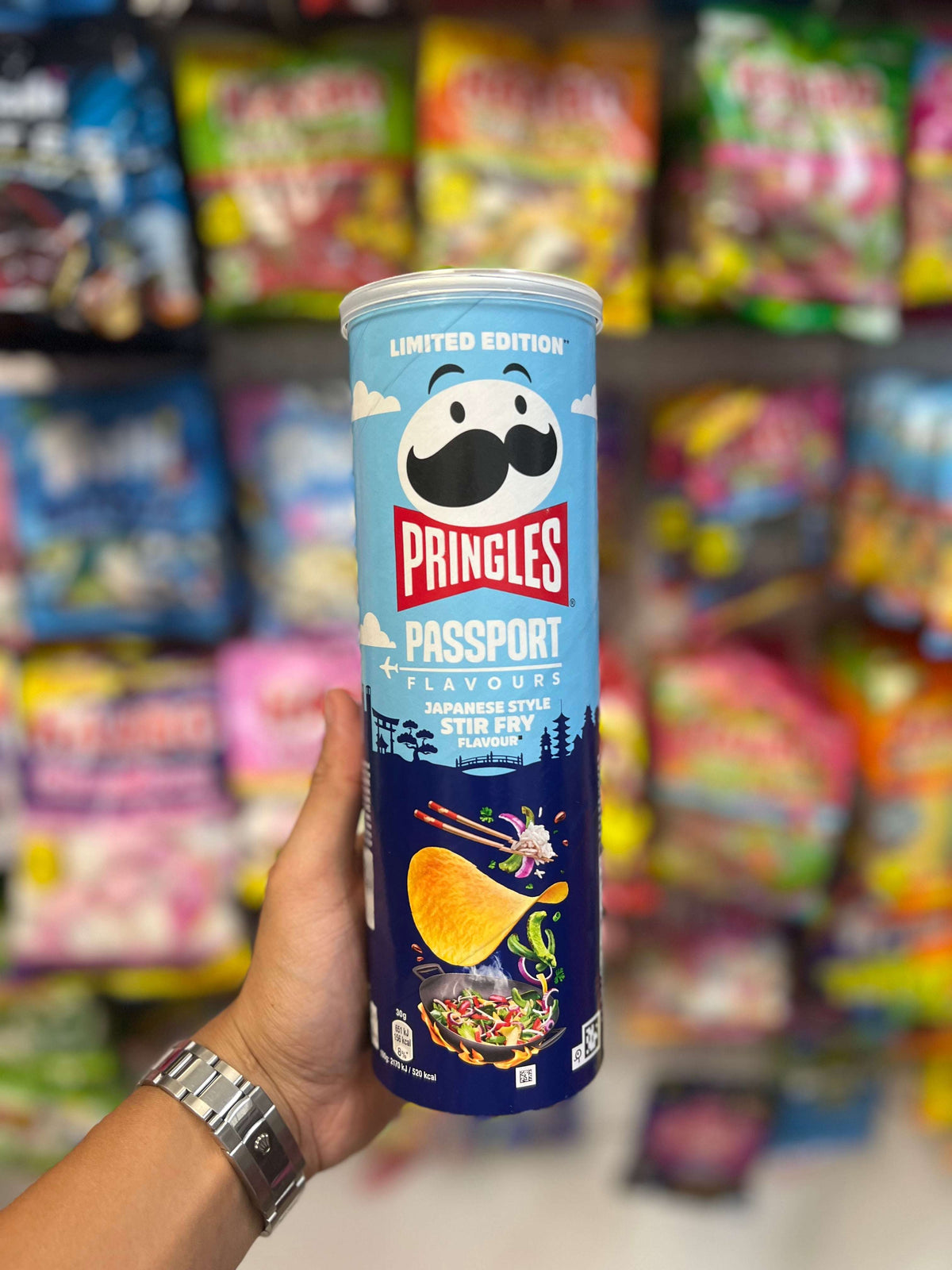 (UK) Pringles Passport Japanese Style Stir Fry Limited Edition - 165g