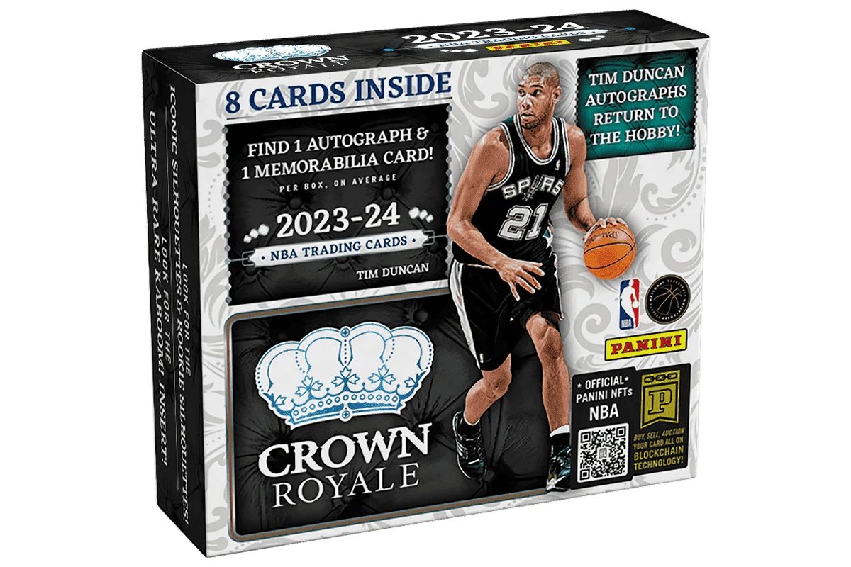 2023 - 24 Panini Crown Royale Basketball Hobby Box - Premier Trading Cards