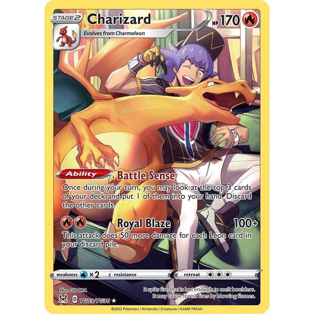 Charizard (TG03/TG30) (SWSH11: TG) - Premier Trading Cards