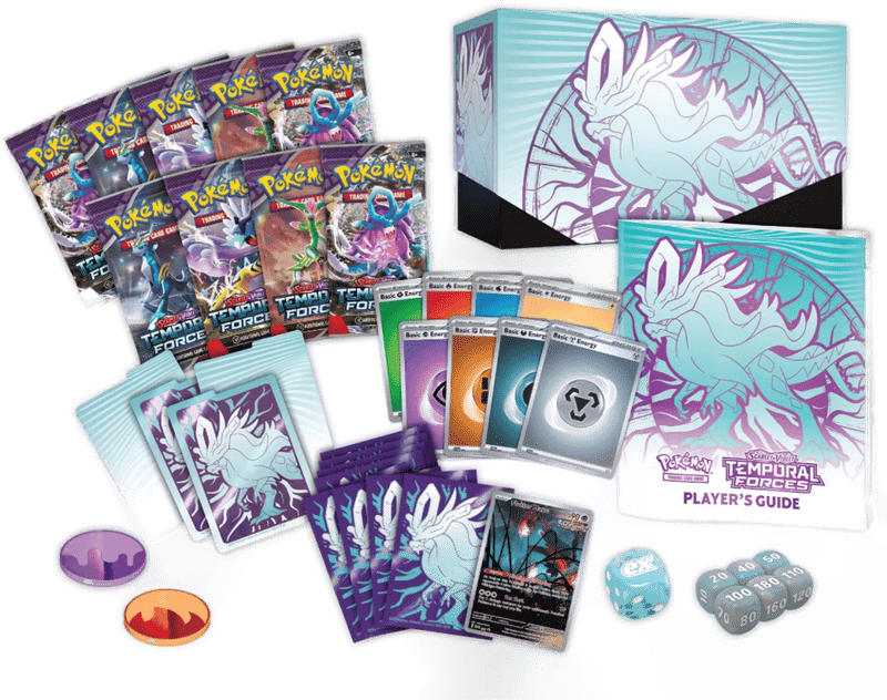 Pokemon SV5 Temporal Forces Elite Trainer Box (PRE-ORDER) - Premier Trading Cards