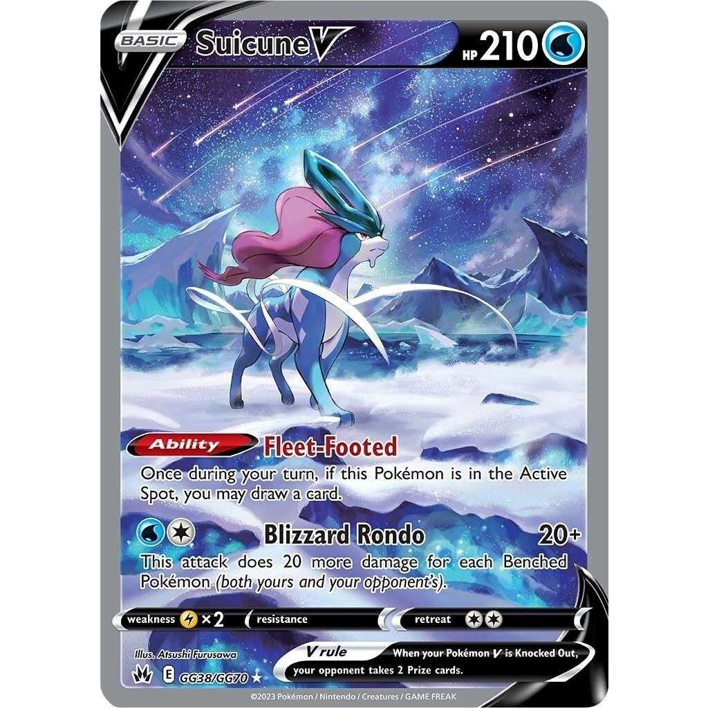 Suicune V (GG38/GG70) (CRZ:GG) - Premier Trading Cards