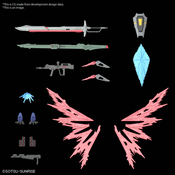 HG 1/144 Destiny Gundam Spec 2 & Zeus Silhouette Plastic Model Kit