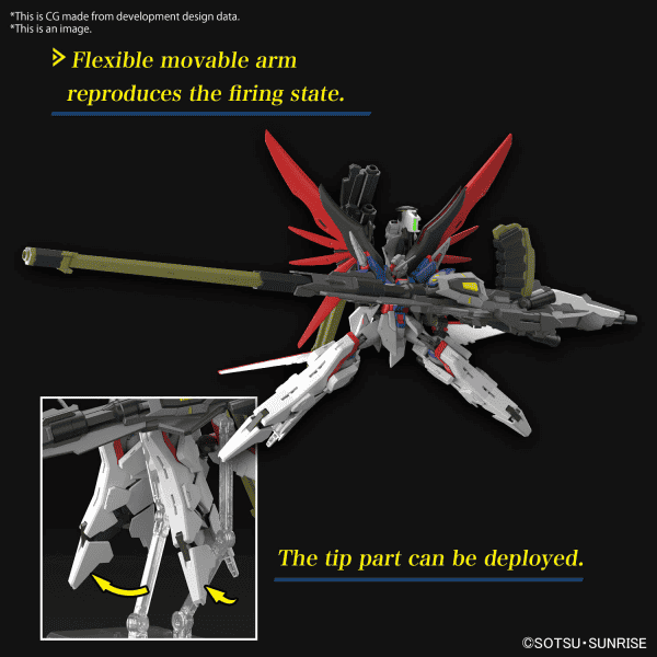 HG 1/144 Destiny Gundam Spec 2 & Zeus Silhouette Plastic Model Kit