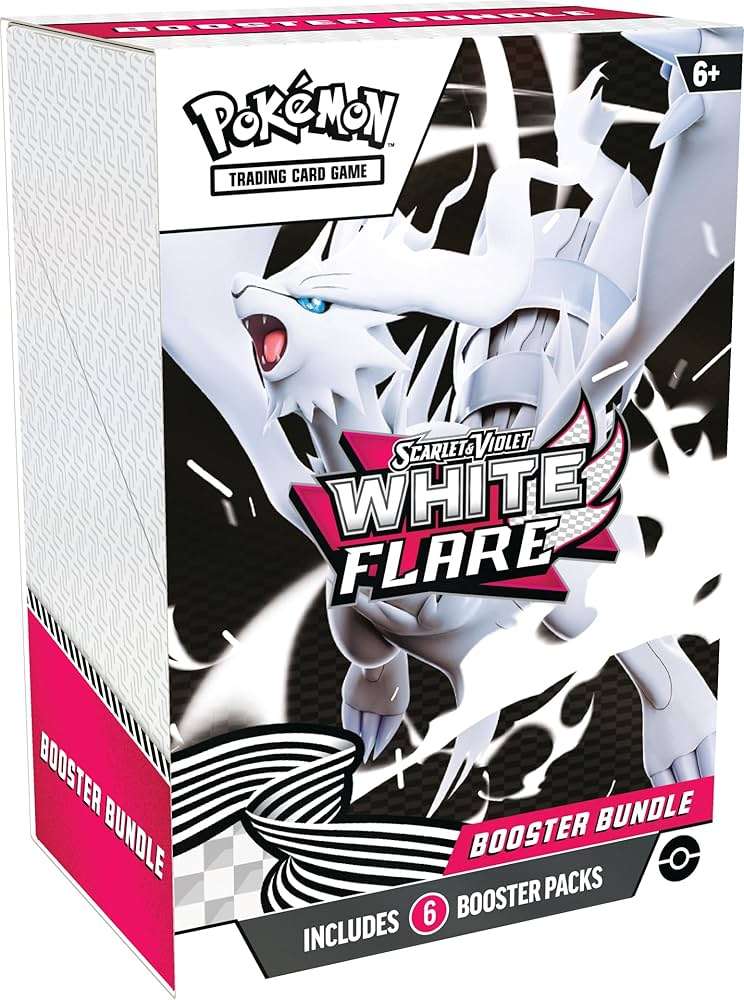 Pokémon Écarlate et Violet – Flamme Blanche – Lot de Boosters
