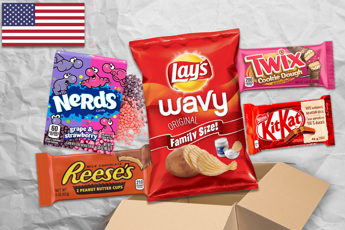 International Snack Box - Candy/Chocolate Monthly Box - Premier Trading Cards