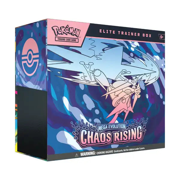Pokemon TCG: ME04 Chaos Rising Elite Trainer Box (WAVE 2 PRE-ORDER) - Premier Trading Cards