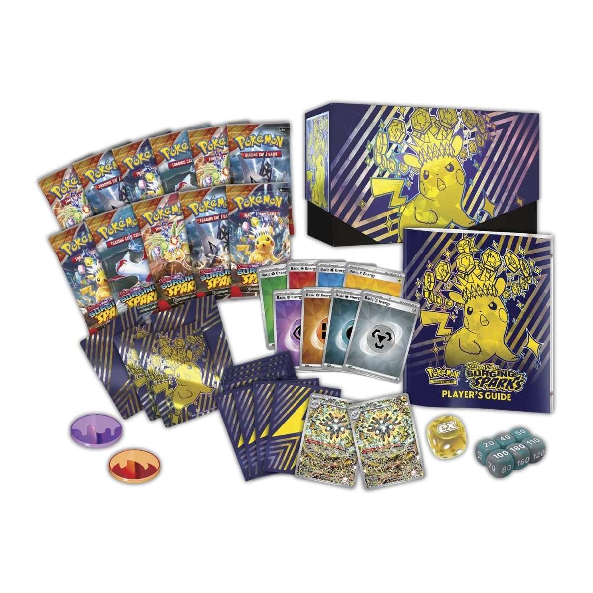 Pokemon Surging Sparks Elite Trainer Box - Premier Trading Cards