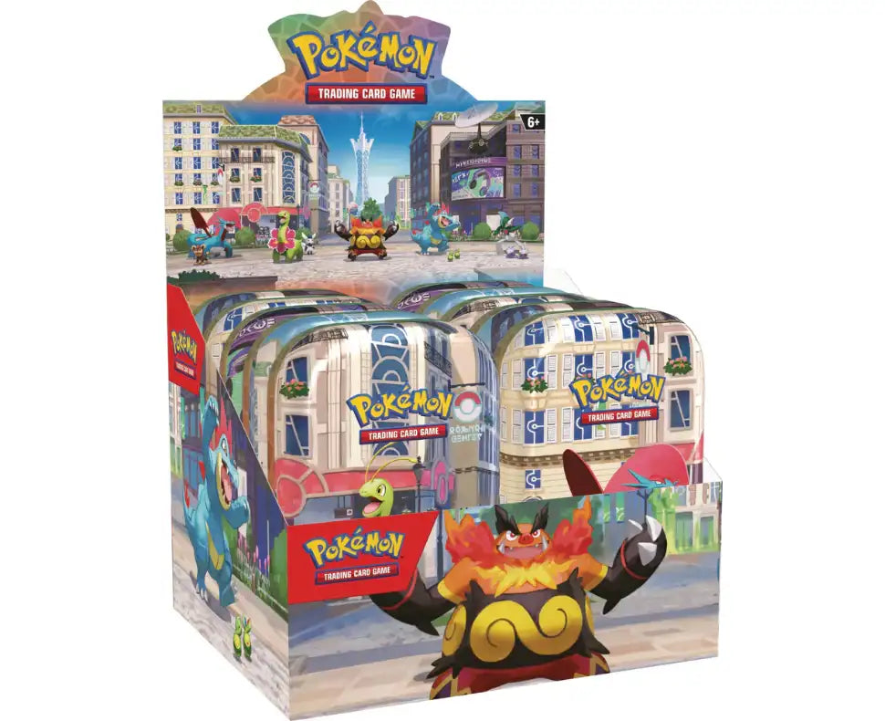 Pokemon TCG: Lumiose City Mini Tin 10ct Display (PRE-ORDER) - Premier Trading Cards