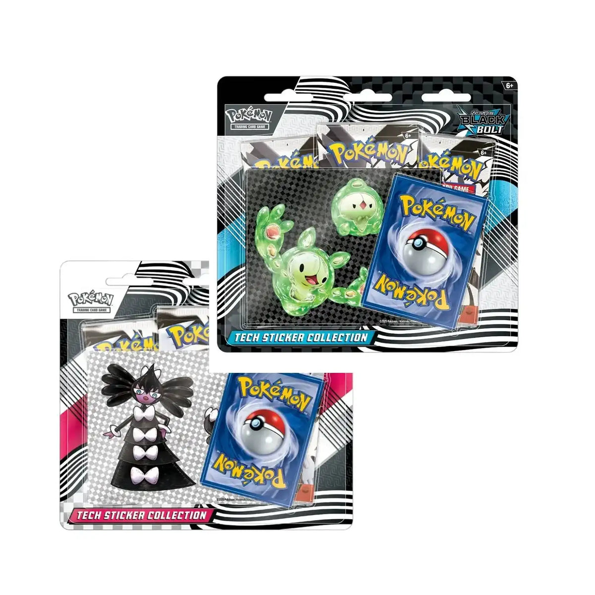 Pokémon TCG: Scarlet & Violet-Black Bolt & White Flare Tech Sticker Collection - Premier Trading Cards