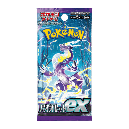 Pokemon Violet ex Paquet de booster japonais