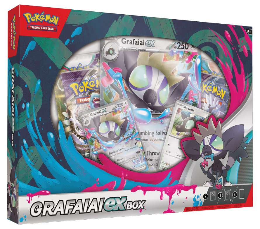 Pokemon Grafaiai EX Box (Pre-Order) - Premier Trading Cards