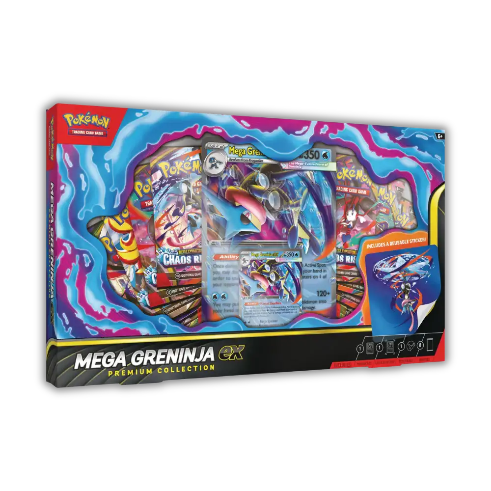 Pokemon TCG: Mega Greninja ex Premium Collection
