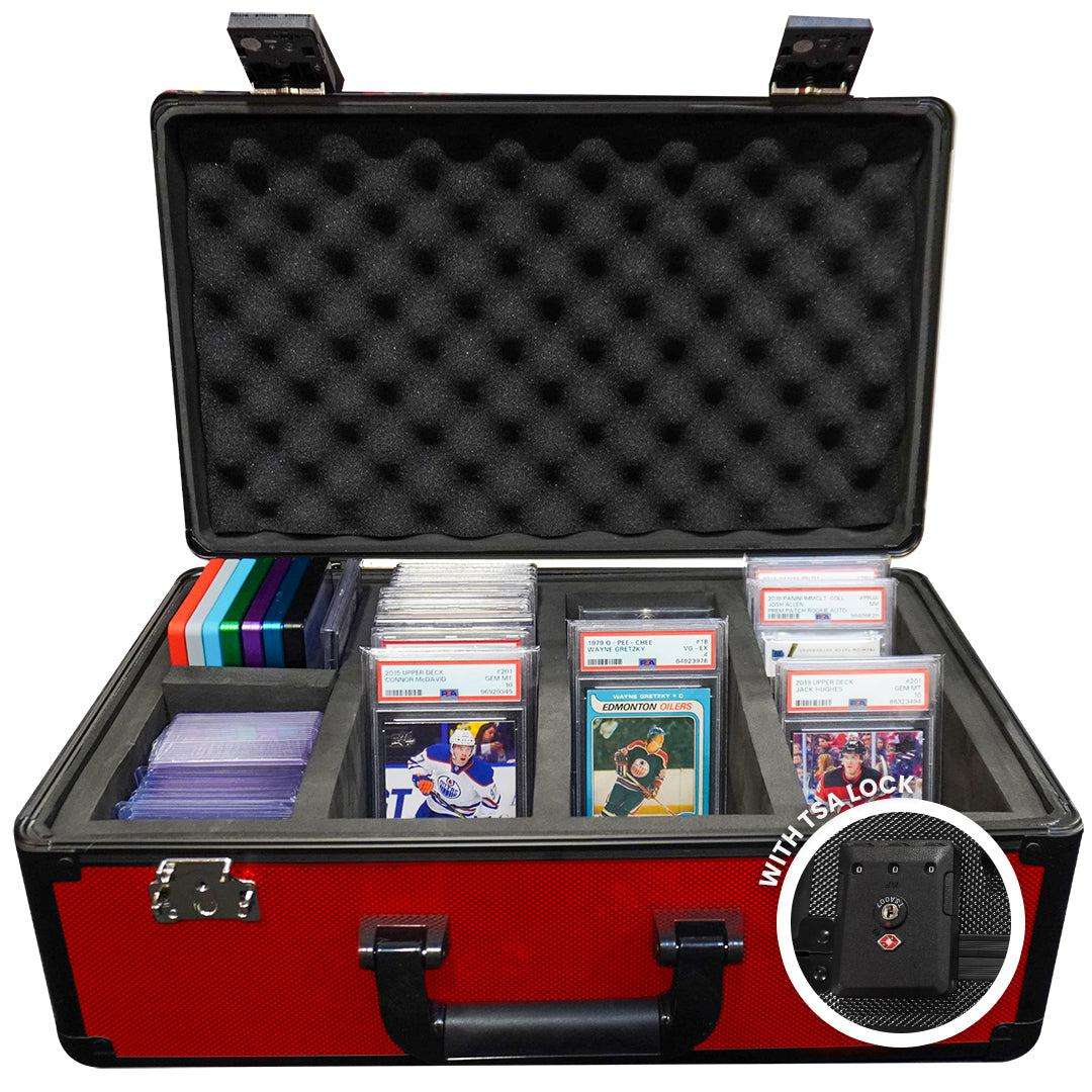 EVORETRO Graded Card Storage Box, TSA Lock - Premier Trading Cards
