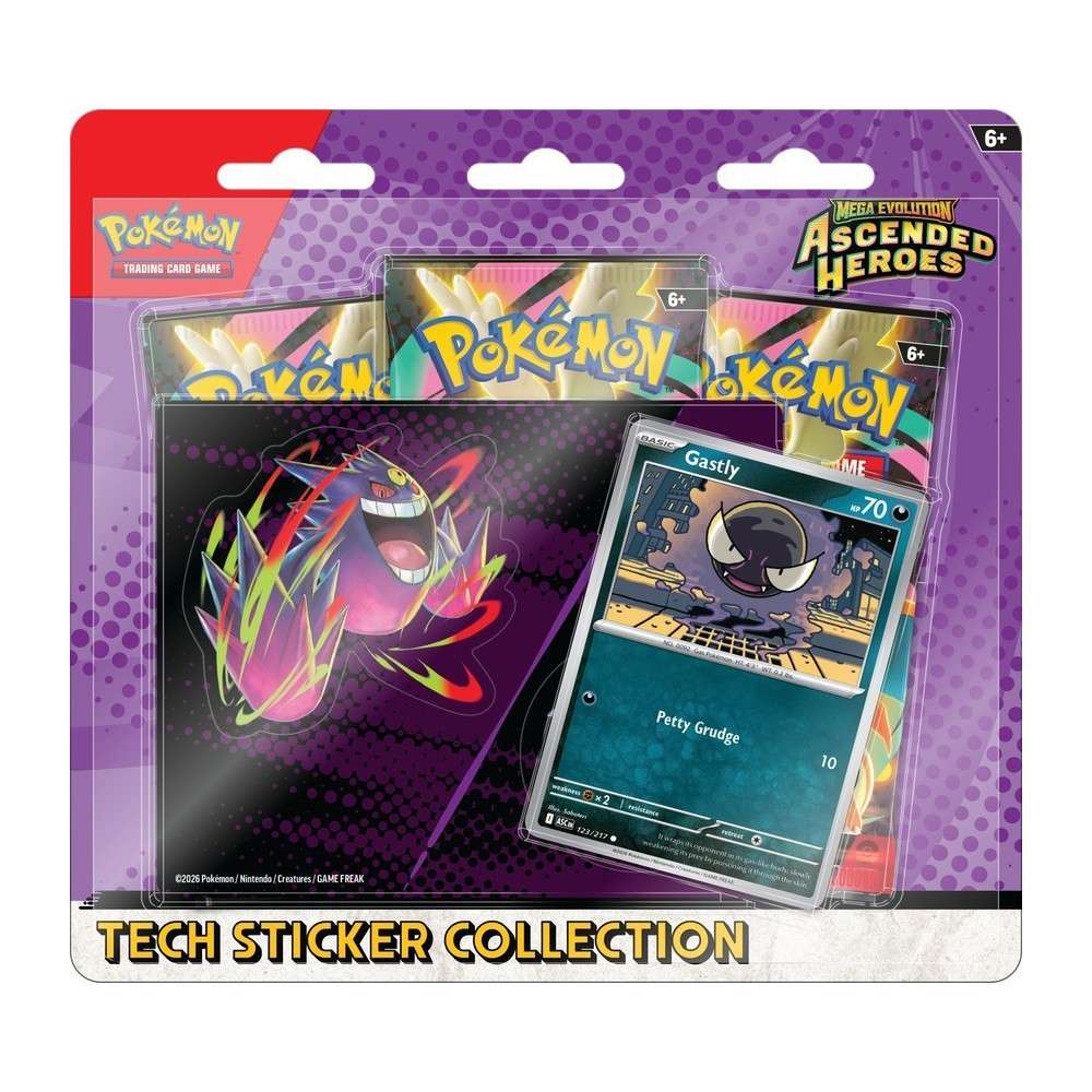 Pokémon TCG: ME2.5 Ascended Heroes Tech Sticker Collection (WAVE 2 PRE-ORDER) - Premier Trading Cards