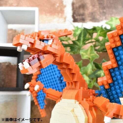Bandai - Kawada NBPM-080 Nanoblock Pokemon Charizard DX - PTC Collectibles