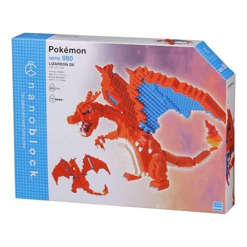 Bandai - Kawada NBPM-080 Nanoblock Pokemon Charizard DX - PTC Collectibles