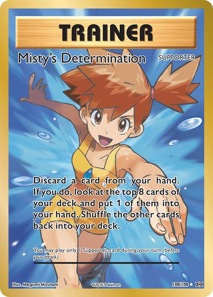 Misty's Determination - XY: Evolutions - Pokemon - Premier Trading Cards