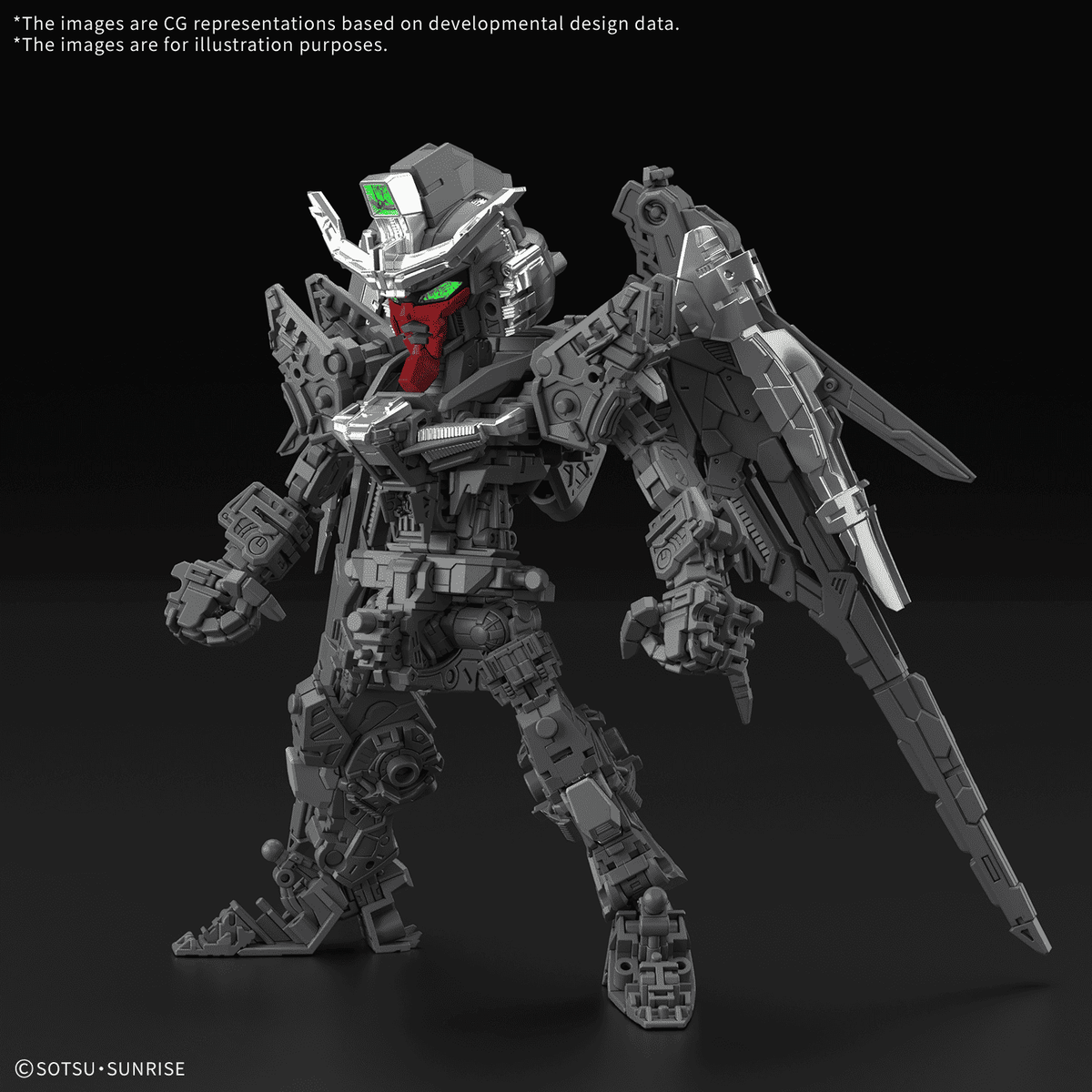 MGSD Destiny Gundam Plastic Model Kit