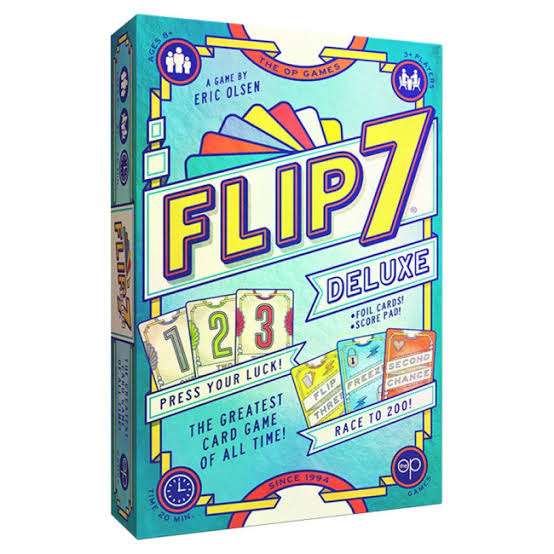 FLIP 7 - DELUXE CARD GAME NEW 2026 - PTC Collectibles