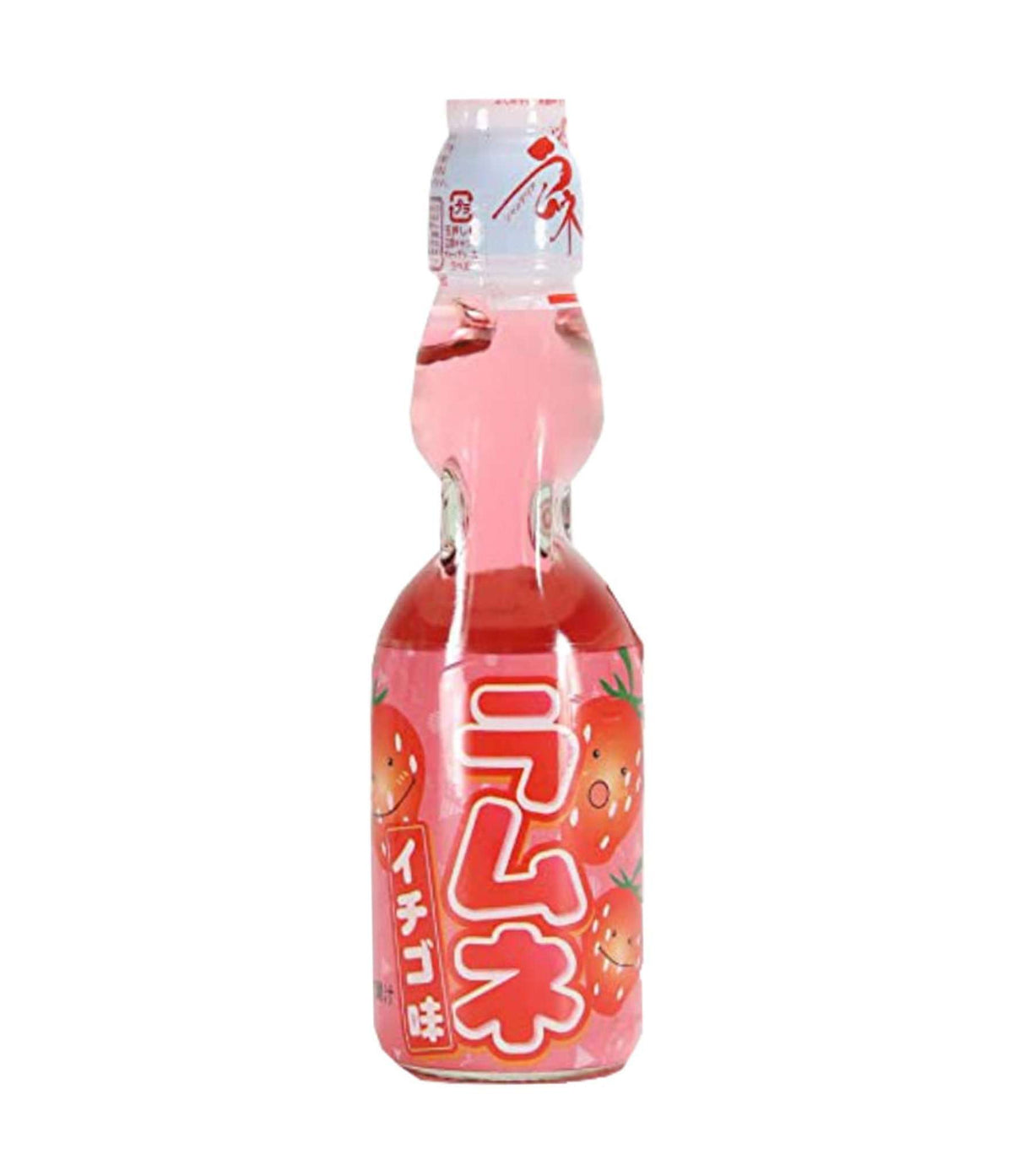 Hata - Ramune Soda (Strawberry Flavor) 200ml - PTC Collectibles