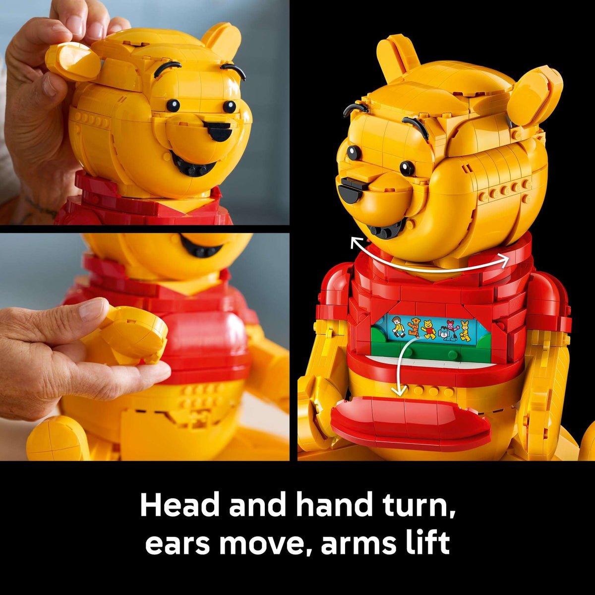 LEGO Disney Winnie the Pooh Building Set - Home, Office or Book Shelf Decor for Adult Fans, Ages 18+ - with Eeyore Figure - Collectible Disney Gift - 43300 🍁 All In One Marketplace Canada - PTC Collectibles