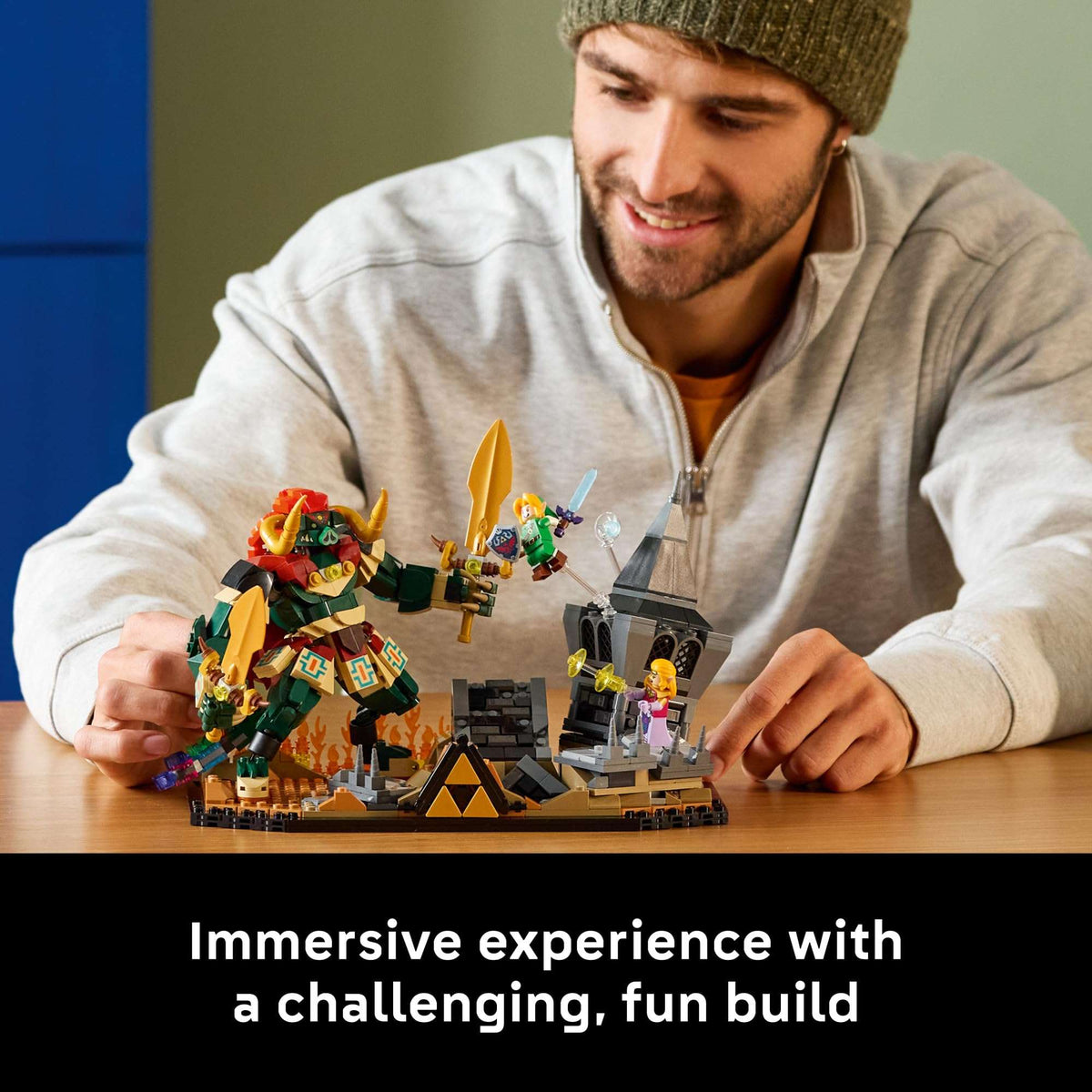 LEGO The Legend of Zelda: Ocarina of Time – The Final Battle - Building Set for Adults, Ages 18+ - Nintendo Collectible with Link & Zelda Minifigures - Bedroom or Game Room Decor - 77093 🍁 All In One Marketplace Canada - PTC Collectibles