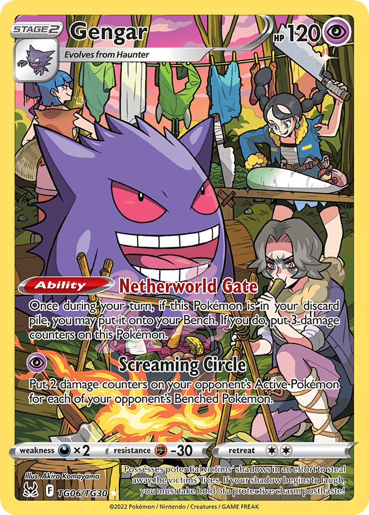 Gengar - TG06/TG30 - Rare Holo