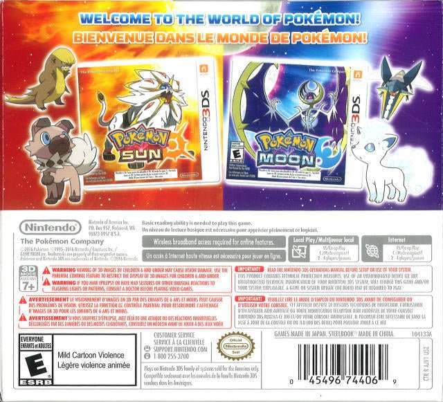 Pokémon Moon & Sun Dual pack Steel Limited Edition - PTC Collectibles