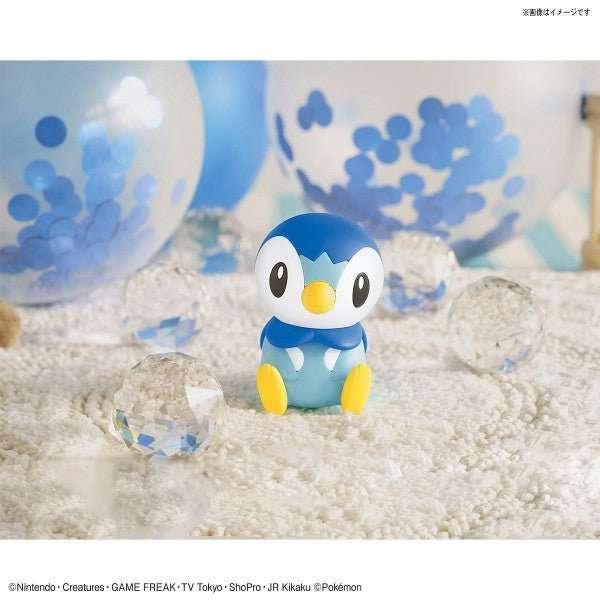 POKEMON PLASTIC MODEL COLLECTION QUICK!! NO.06 PIPLUP - PTC Collectibles
