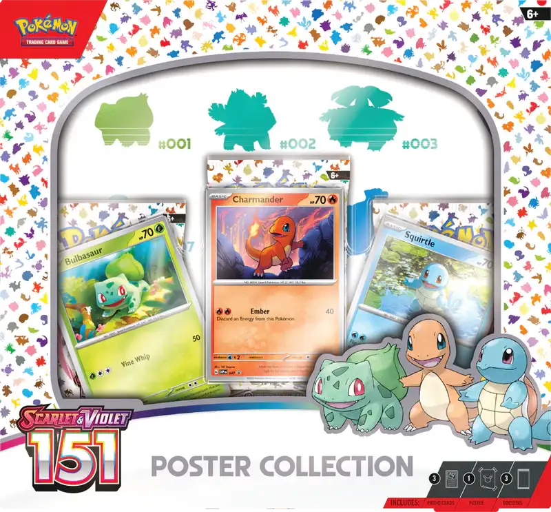 Collection d'Affiches Pokémon Écarlate et Violet – 151