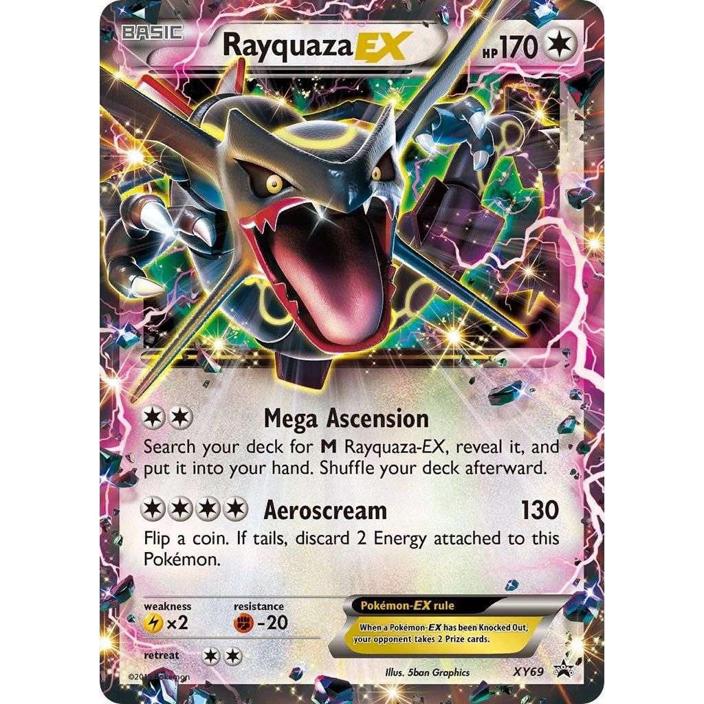 Rayquaza EX (Shiny) (XY69) (PR) - PTC Collectibles