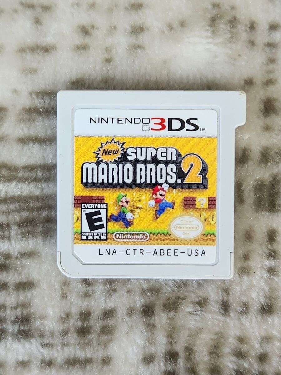 New Super Mario Bros 2 - Nintendo 3DS Game - Premier Trading Cards