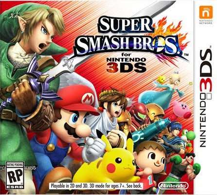 Super Smash Bros. 3 for Nintendo 3DS - PTC Collectibles