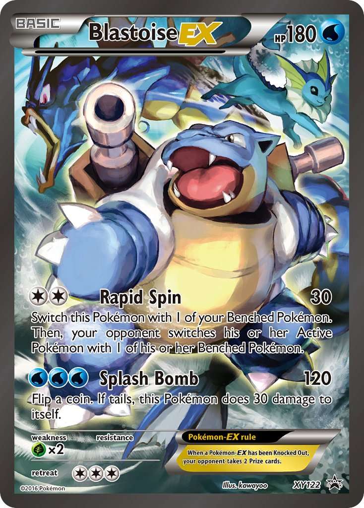 Pokémon - Blastoise EX (XY122)