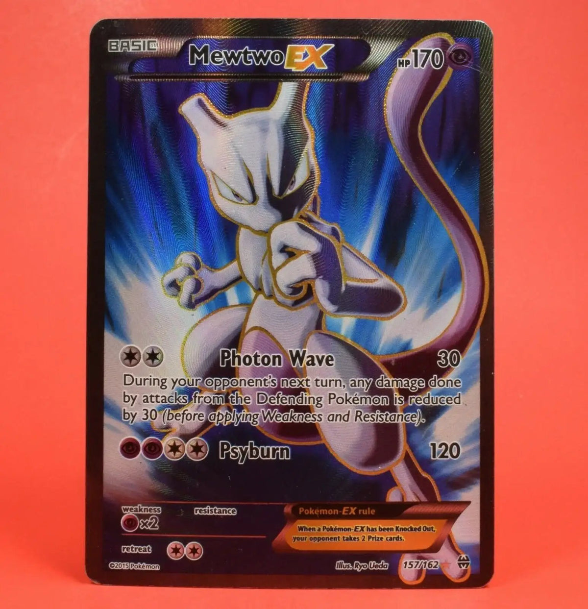 Mewtwo EX - 157/162 - Full Art Ultra Rare - Premier Trading Cards