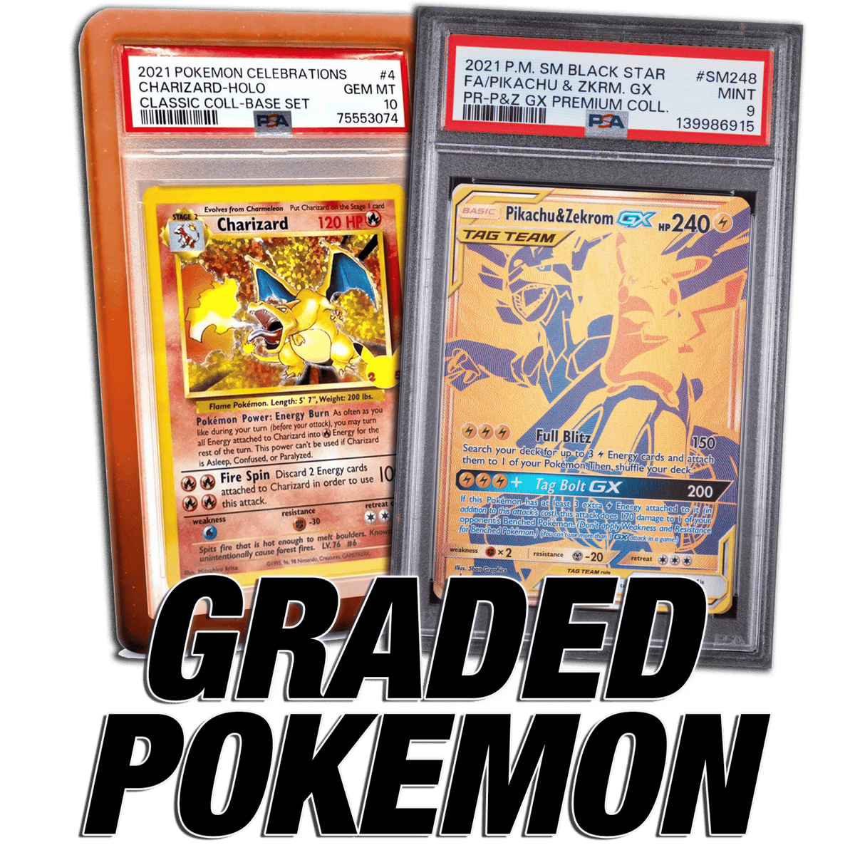 Graded Pokémon Cards - PTC Collectibles