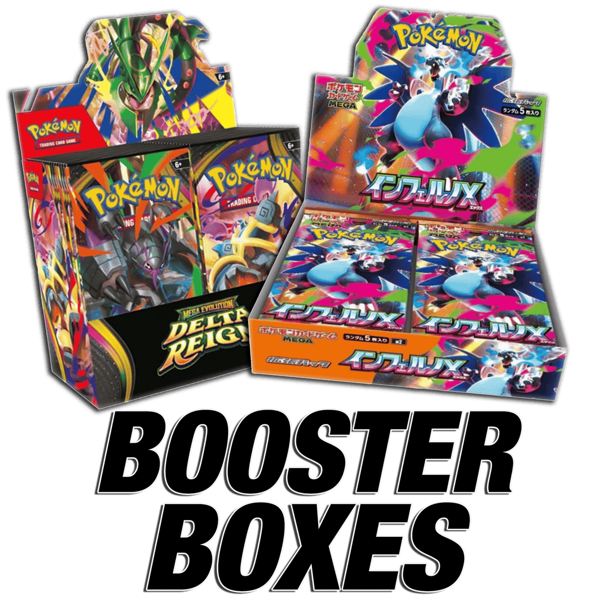 Pokémon Booster Boxes - PTC Collectibles