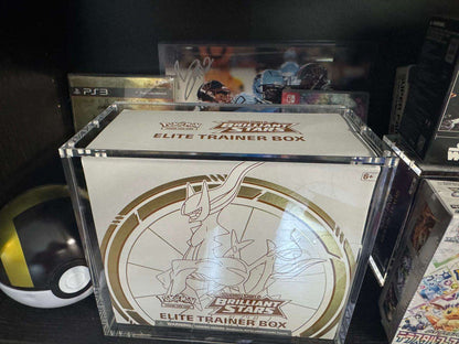 1x EVORETRO Acrylic Case for Pokemon ETB with Magnetic Lid - PTC Collectibles