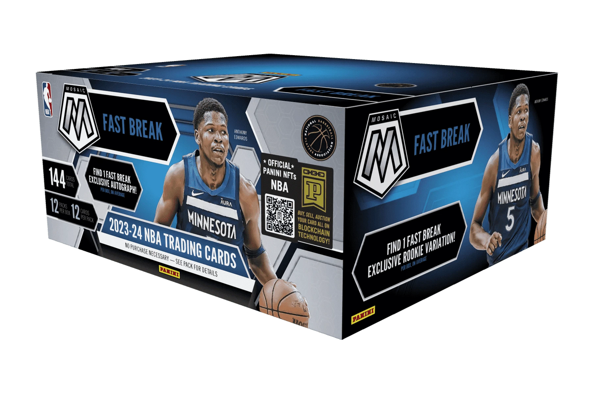 2023 - 24 Panini Mosaic Basketball Fast Break Box - Premier Trading Cards