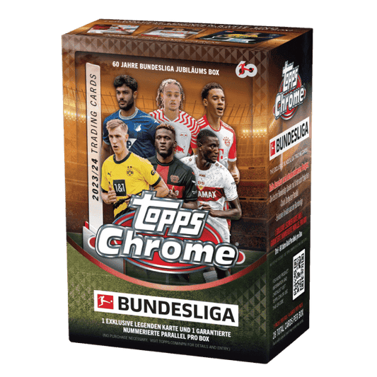 2023/24 Topps Chrome Bundesliga Soccer Hobby Box - Premier Trading Cards