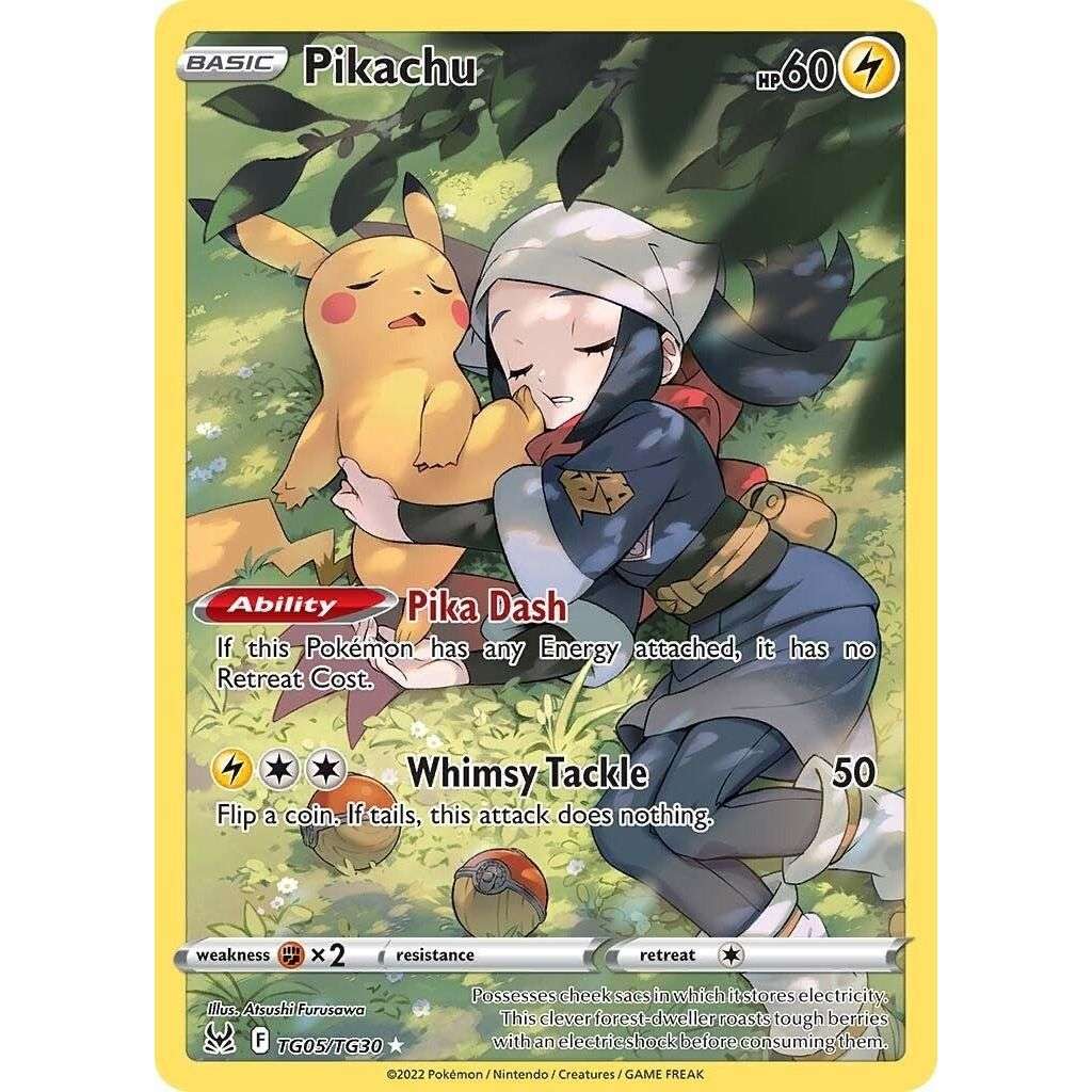 Pikachu (TG05/TG30) (SWSH11: TG) - Premier Trading Cards