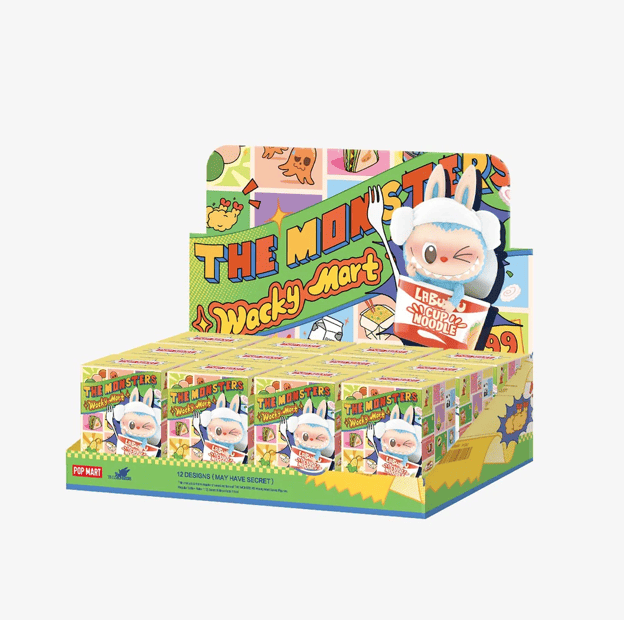Popmart Monsters Wacky Mart Figurine Blind Box - Collect Unique and Quirky Monster Characters
