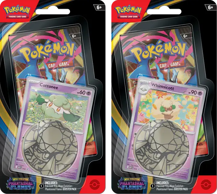 Pokémon TCG: ME02 Phantasmal Flames Checklane Blister - Premier Trading Cards