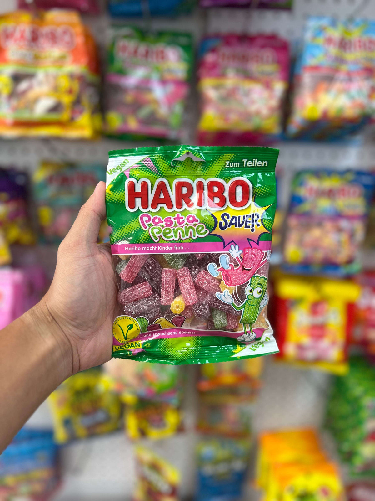 (Germany) Haribo Pasta Penne Sour Vegan - 160g