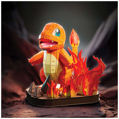 4D Build Pokémon Charmander 3D Puzzle Model Kit, Desk Décor, Shelf Display 🍁 All In One Marketplace Canada - PTC Collectibles