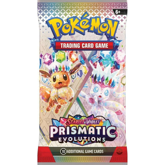 Prismatic Evolutions Booster Pack - Premier Trading Cards