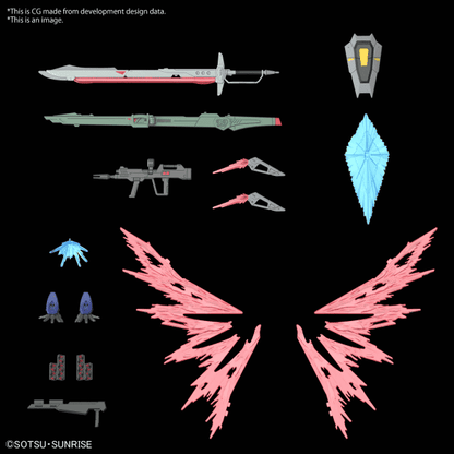 HG 1/144  Destiny Gundam Spec 2 & Zeus Silhouette Plastic Model Kit