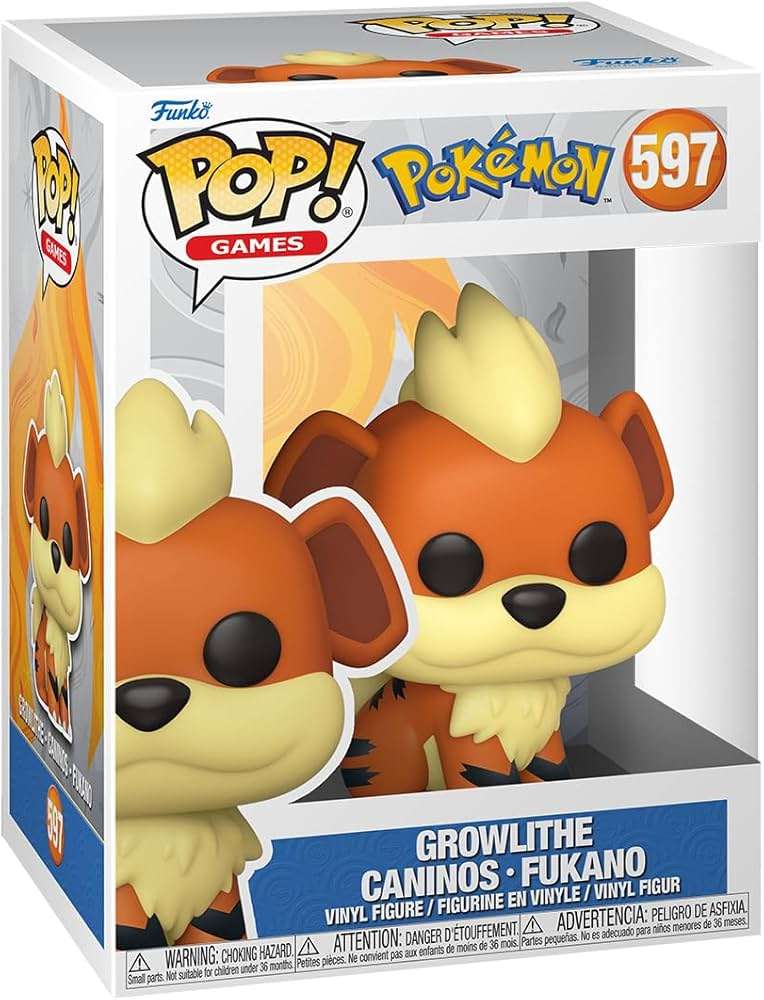 Funko POP! Pokemon - GROWLITHE - Premier Trading Cards