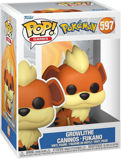 Funko POP! Pokemon - GROWLITHE - Premier Trading Cards