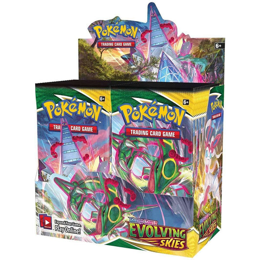 Pokemon SWSH7 Evolving Skies Booster Box - Premier Trading Cards